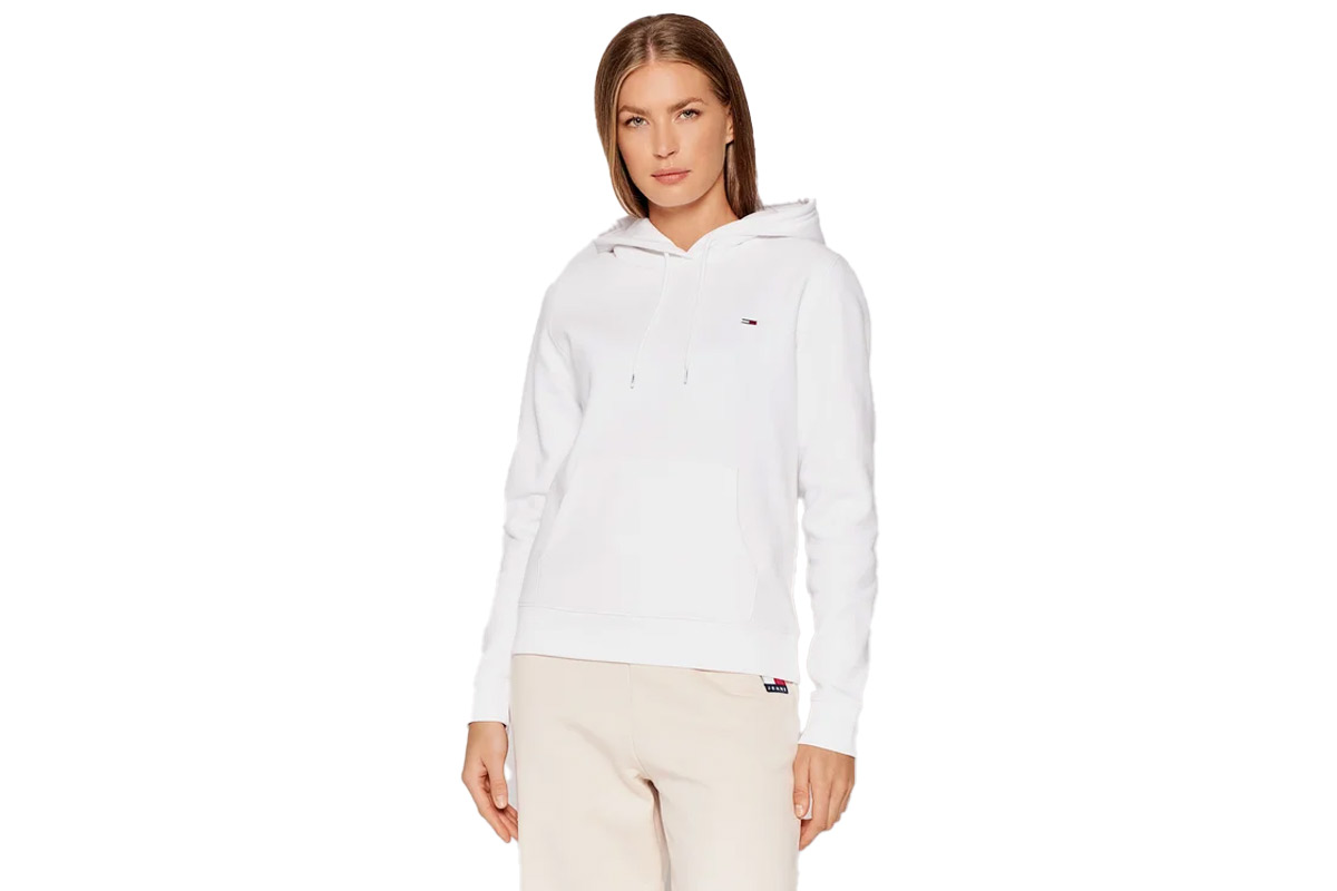 Tommy Jeans Tjw Regular Fleece Hoodie DW0DW09228 YBR